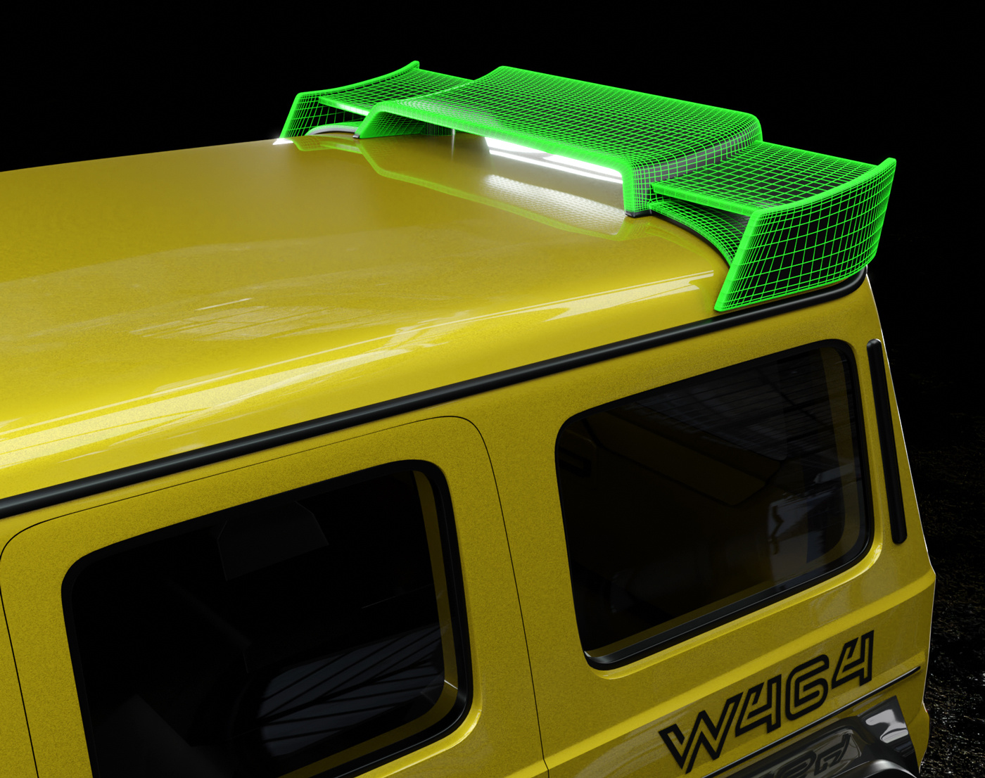 W464 1/18 TRAXXAS TRX-4M (Omålad/Klippt)