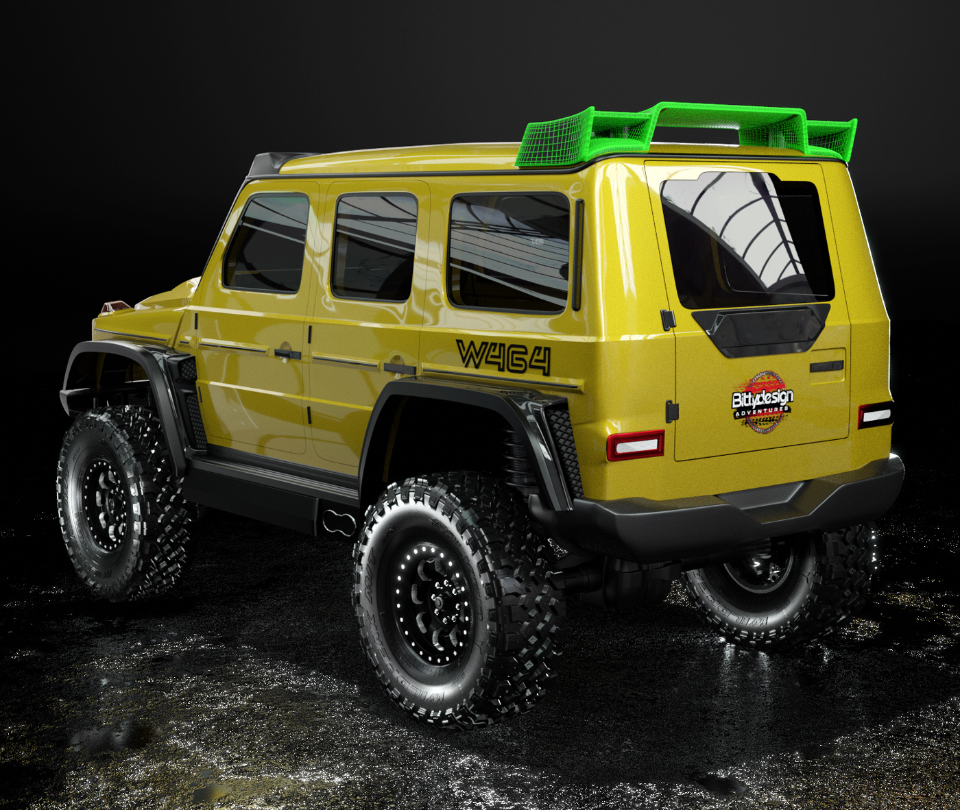 W464 1/18 TRAXXAS TRX-4M (Omålad/Klippt)