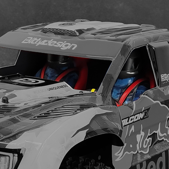 Interiör till TRAXXAS UDR FALCON-X (Omålad/Klippt)