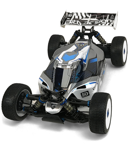Bittydesign Kaross VISION 1/8 Buggy AE RC8B3.1E Klippt