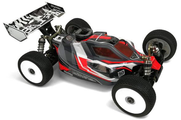 Bittydesign Kaross VISION 1/8 Buggy Kyosho MP10 (Omålad) Klippt