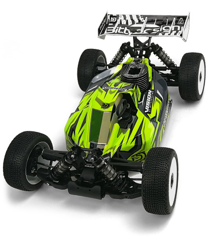 Bittydesign Vision Kaross 1/8 Buggy Xray XB8'20 Klippt