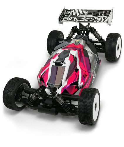 Bittydesign Vision Kaross 1/8 Buggy Xray XB8E'20 Klippt