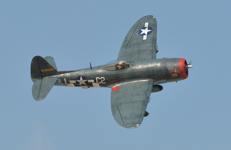 Black Horse P-47 Thunderbolt 50-60cc Bensin ARTF