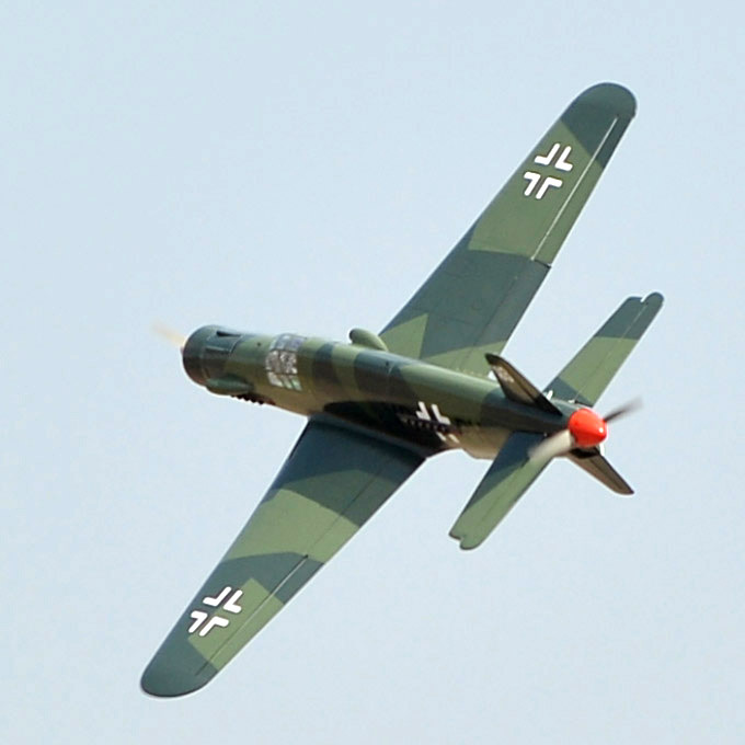 Black Horse Dornier Do335 172cm EP ARF El landställ