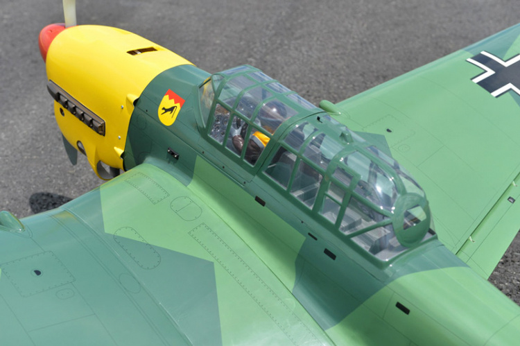 Black Horse Stuka JU 87B 60cc bensin