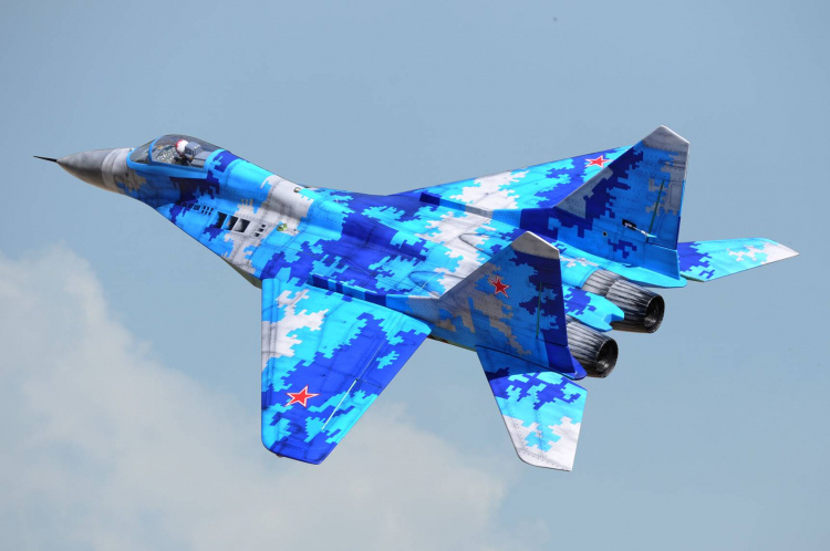 Black Horse MIG-29 för Turbo Jet Motor 1635mm Ellandställ