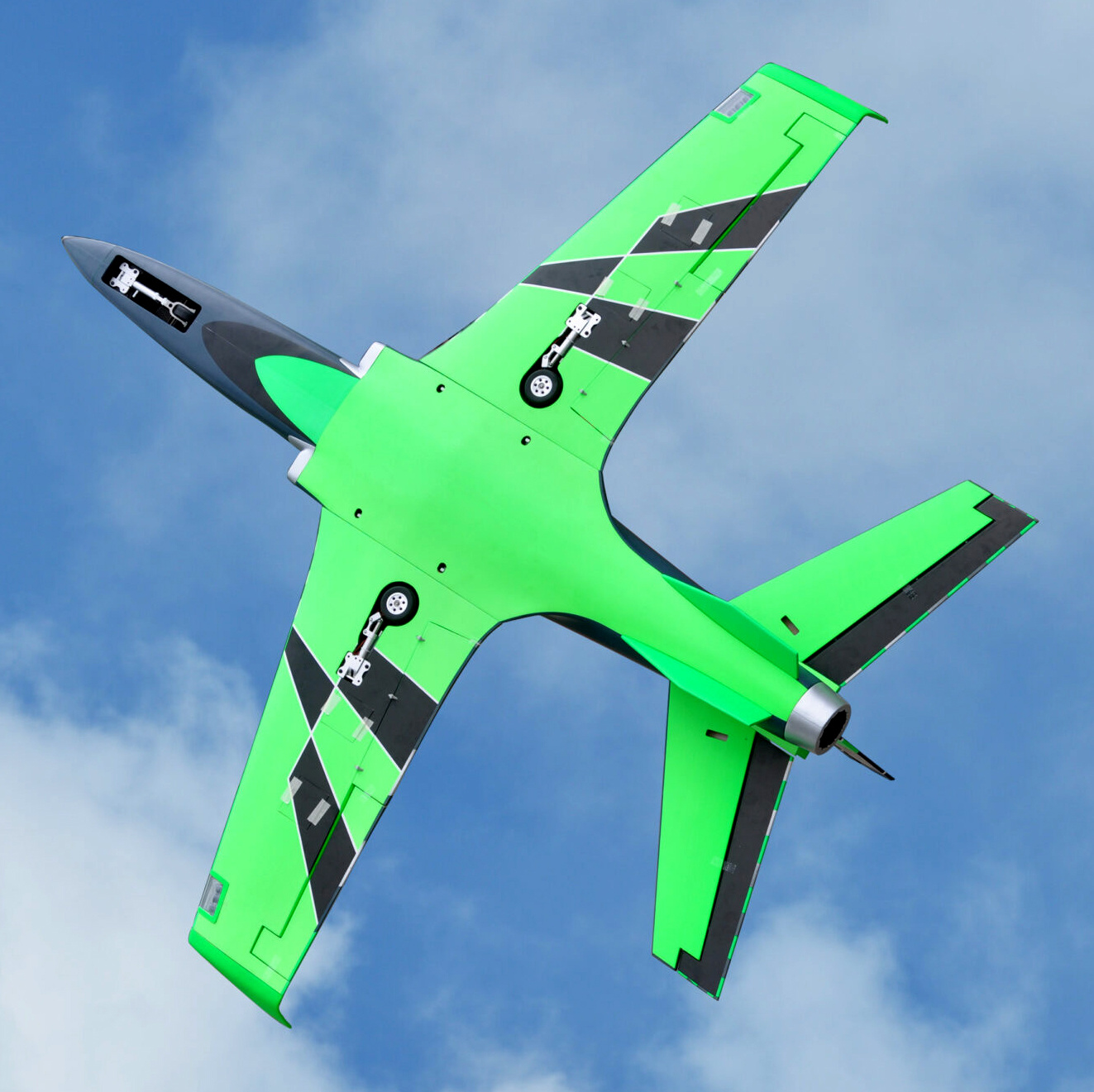 Black Horse Viper Jet MKII 1885mm EDF 120mm ARF Grön