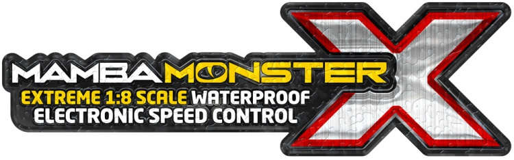 Mamba Monster X ESC Combo med 1512-1800KV Sensormotor