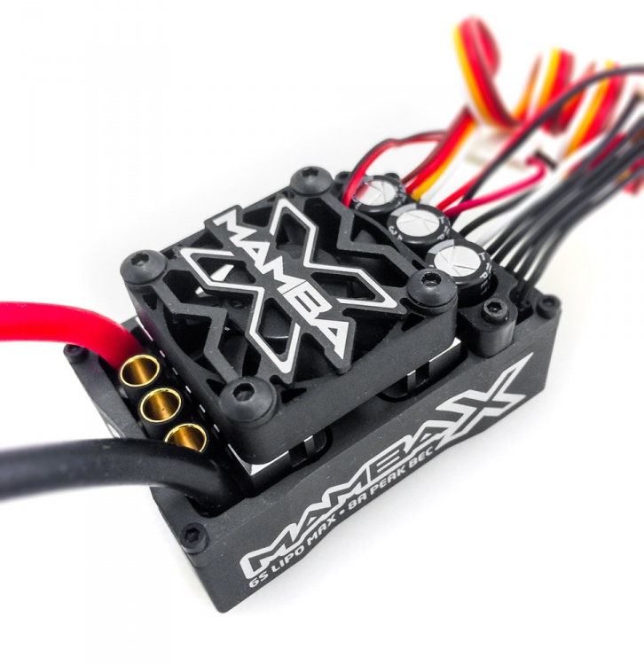 MAMBA X Sensor ESC 25,2V WP, 1512-1800KV Combo E-Buggy