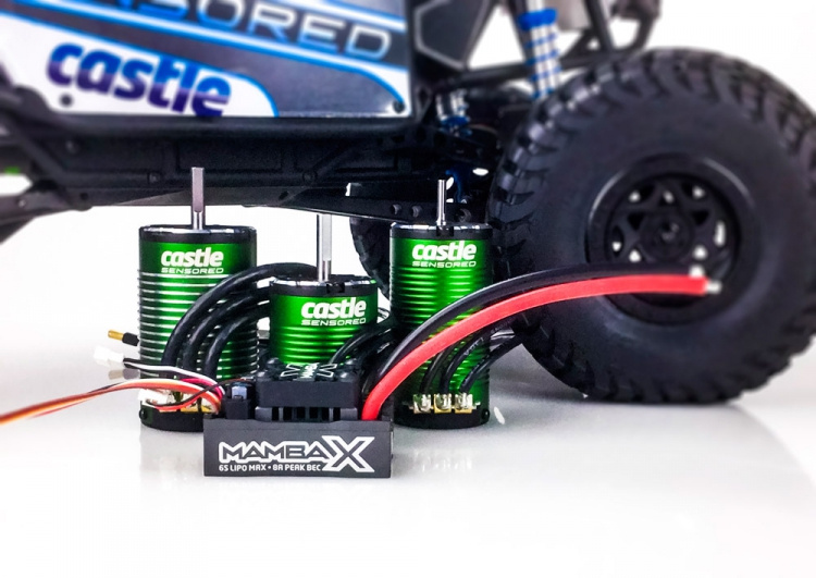 Mamba X SCT ESC Combo med 1415-2400KV Sensormotor