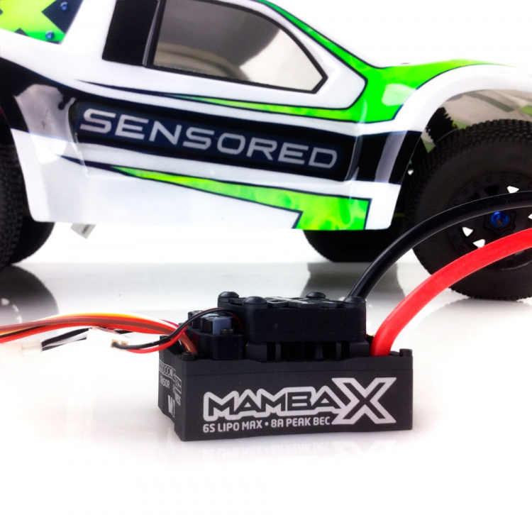 Mamba X SCT ESC Combo med 1410-3800KV Sensormotor
