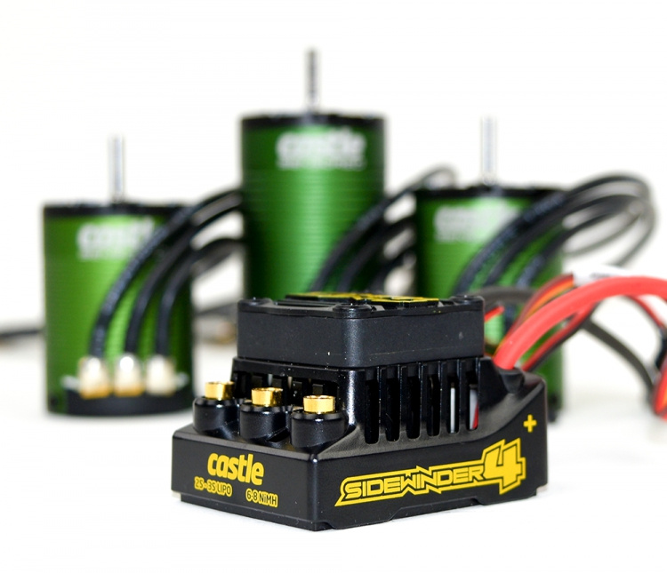 SIDEWINDER 4 12.6V ESC WP Combo 1406-4600KV Sensor Motor