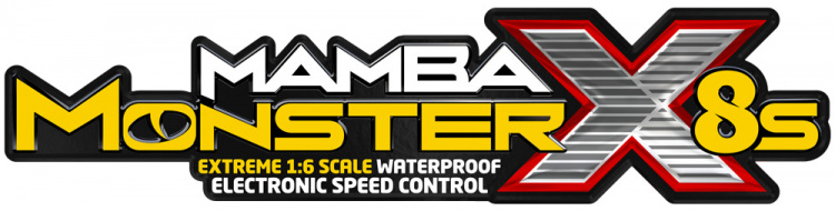 Castle MAMBA MONSTER X 8S, 1717-1260KV Sensormotor Combo