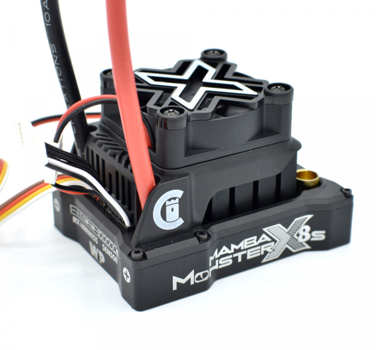 Castle MAMBA MONSTER X 8S, 1717-1260KV Sensormotor Combo