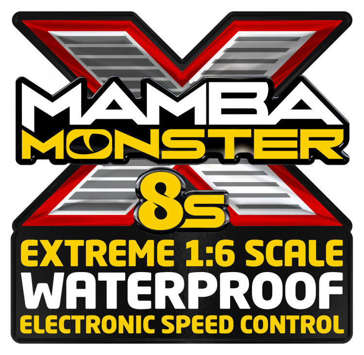 Castle MAMBA MONSTER X 8S 1520-1650KV Sensormotor Combo