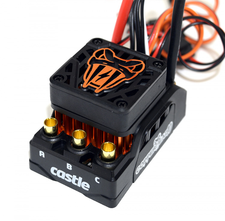 CASTLE Copperhead 10, 16,8V WP Sensor Fartreglage