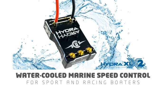 Castle Hydra XLX2, 3-8S, 20A BEC Fartreglage Marin