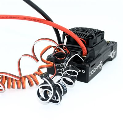 Castle Cobra 5 HV 12S ESC 20A Peak BEC 1/4-1/5