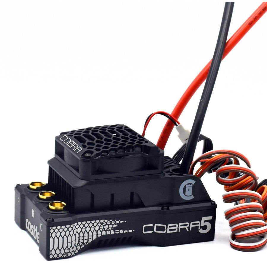 Castle Cobra 5 8S 33.6V ESC 20A Peak BEC 1/5