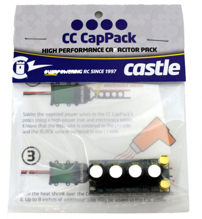 Castle Kondensator Kit 8S Max 35V 2240UF