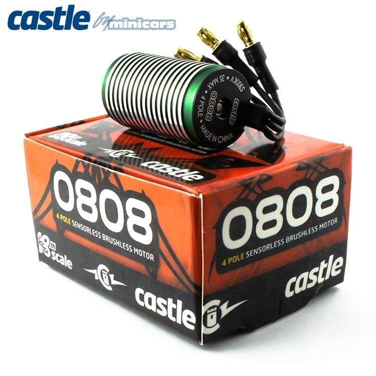 Castle Motor 0808 Inrunner 5300KV Skala 1/18