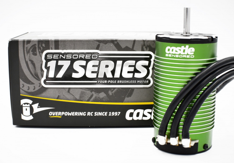 Castle Elmotor Sensor 4-polig 1717-1650KV borstlös