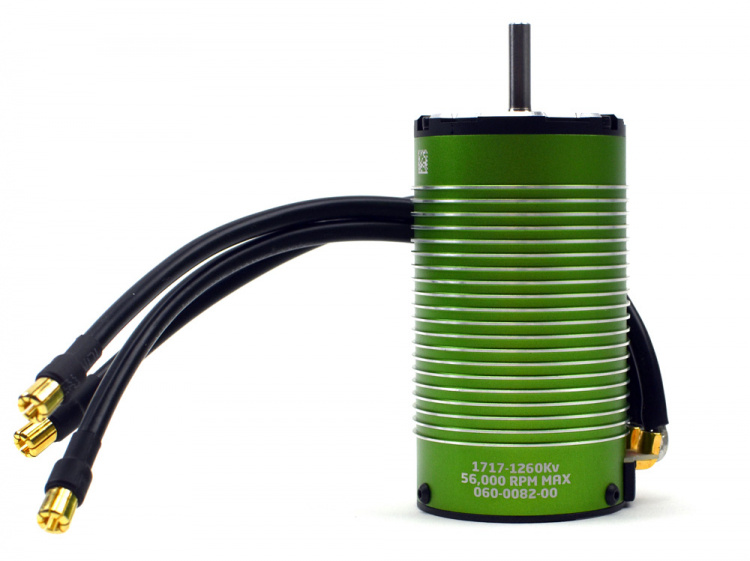 Castle Elmotor Sensor Inrunner 4-polig 1717-1260KV 1/6