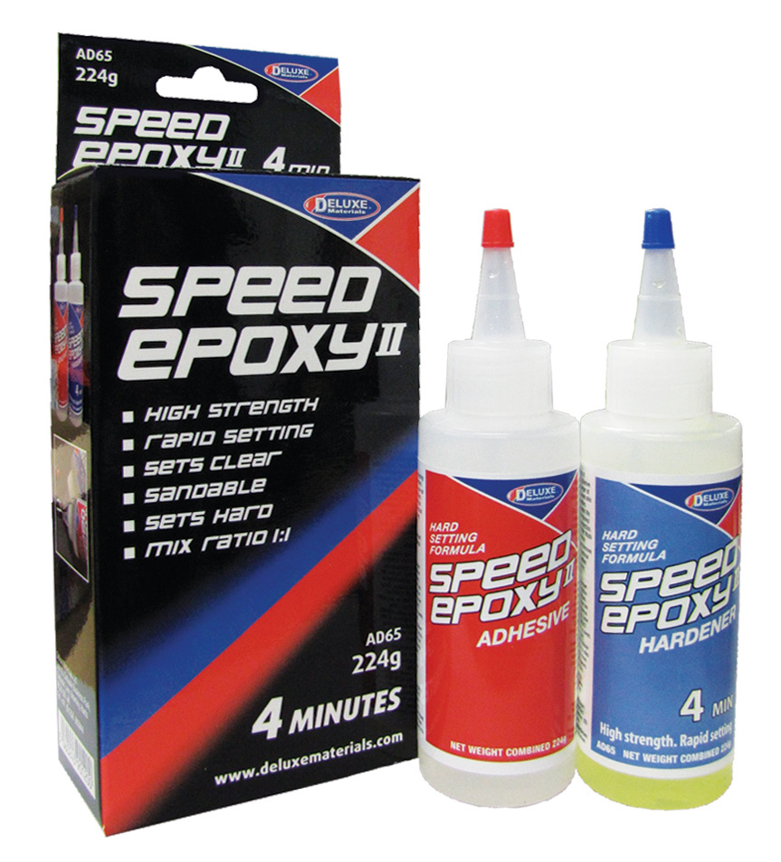 Deluxe materials Speed Epoxy II Lim 4min 224gr