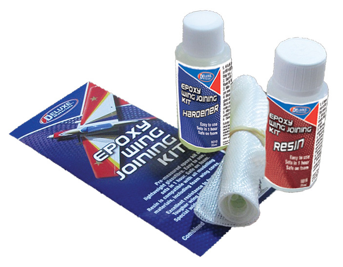 Deluxe materials Epoxy Wing Joining Kit - Epoxy & Glasfiberremsa 50ml