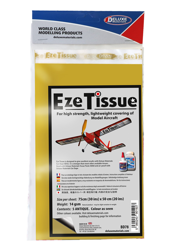 Deluxe materials Eze Tissue Japanpapper Antik 5st