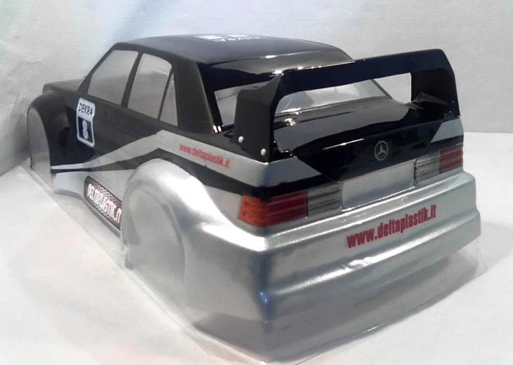 Kaross Mercedes E190 DTM SCT/Rallygame (olackad) Lexan