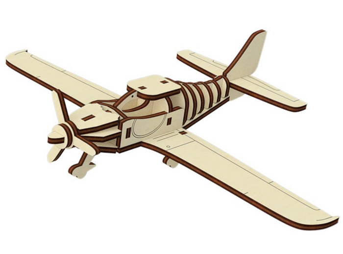 DPR Centurion Flygplan Träbyggsats