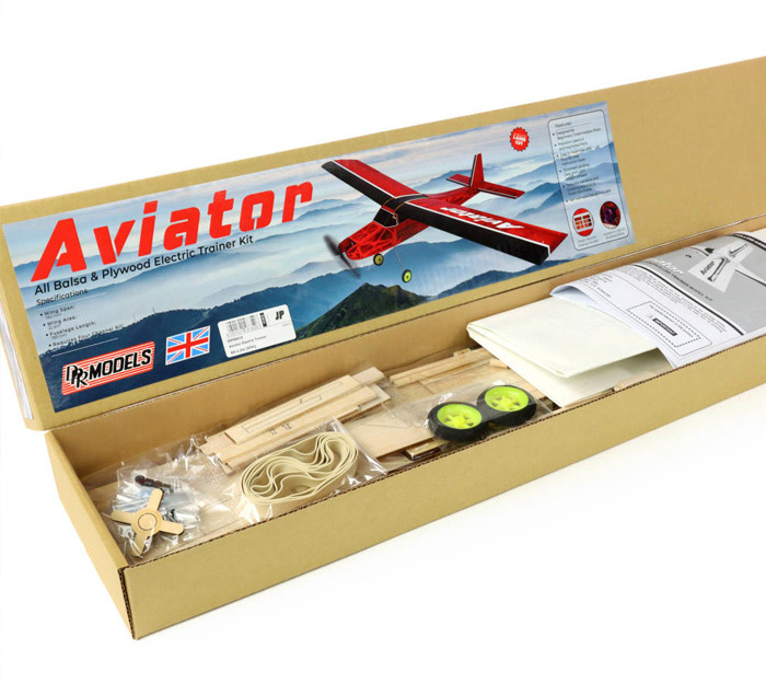 DPR Aviator R/C EP Trainer 120cm Balsabyggsats
