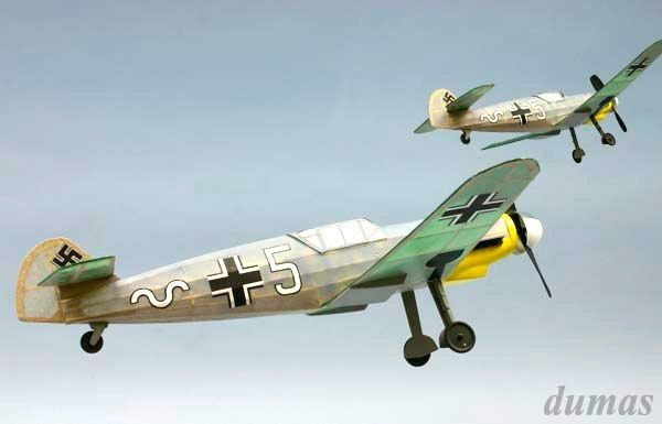 Messerschmitt ME-109G 457mm Träbyggsats