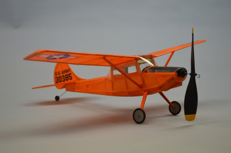 L-19 Bird Dog 457mm Träbyggsats