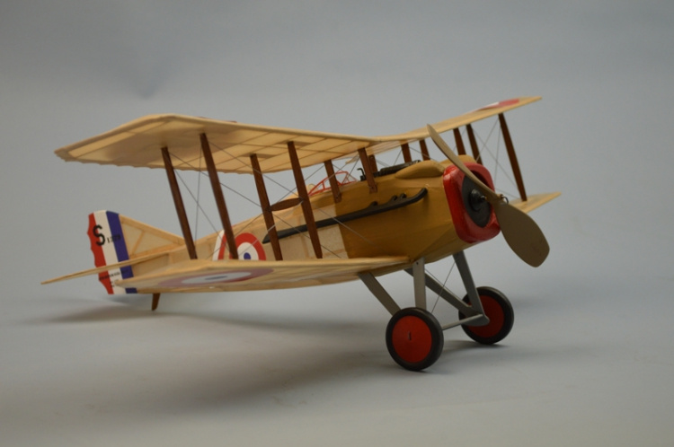Spad VII 457mm Träbyggsats