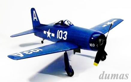 F8F-2 Bearcat 762mm Träbyggsats#