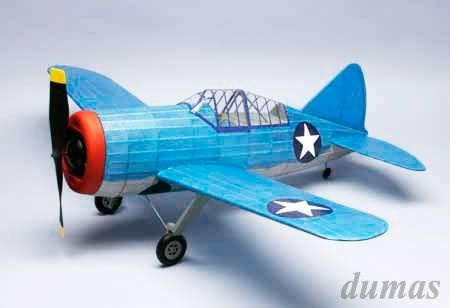 Brewster F2A-3 Buffalo 762mm Träbyggsats#