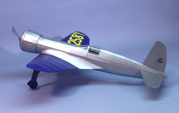 1B Hughes Racer 610/762mm Träbyggsats#
