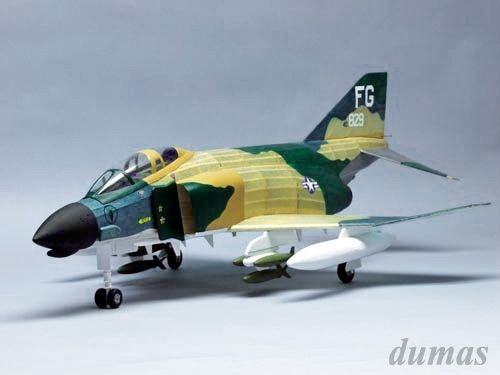 F-4D Phantom 473mm Träbyggsats#