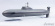 Akula U-Båt 838mm Byggsats Akula U-Båt 838mm Byggsats