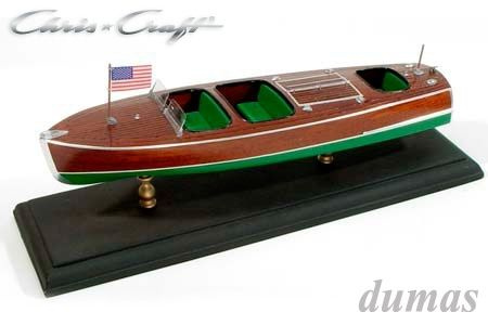 Chris-Craft Triple.Cockpit Barrel Back 343mm Träbyggsats