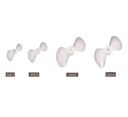 Propeller Plast för .19-.35 - 1/8