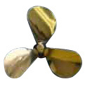 Propeller Mässing 3-Blad Höger 44mm