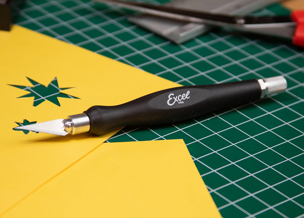 Excel Kniv K26 Svart Fitgrip