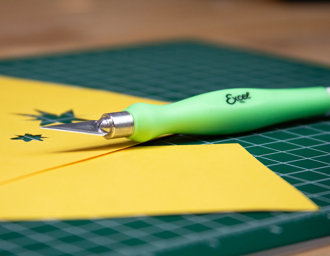 Excel Kniv K26 Grön Fitgrip