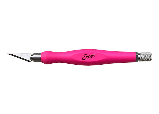 Excel Kniv K26 Rosa Fitgrip