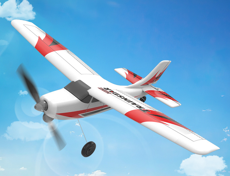 Volantex Trainstar Mini Gyro 3-Kanals 400mm RTF Röd