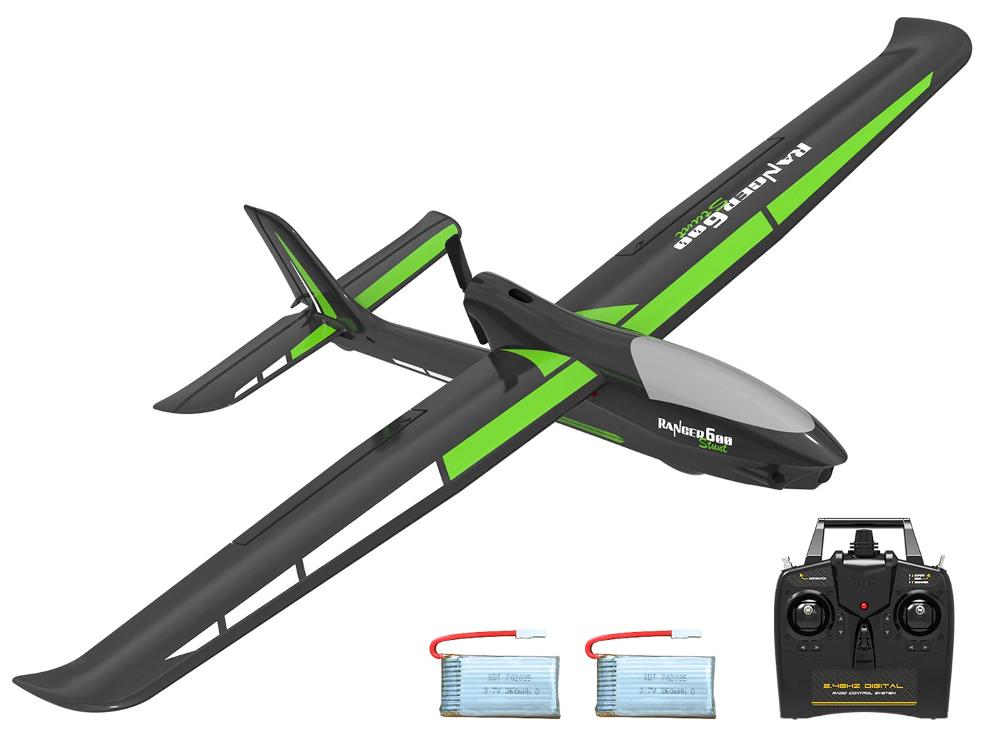 Volantex Ranger 600 Gyro 4-Kanals 600mm RTF Svart